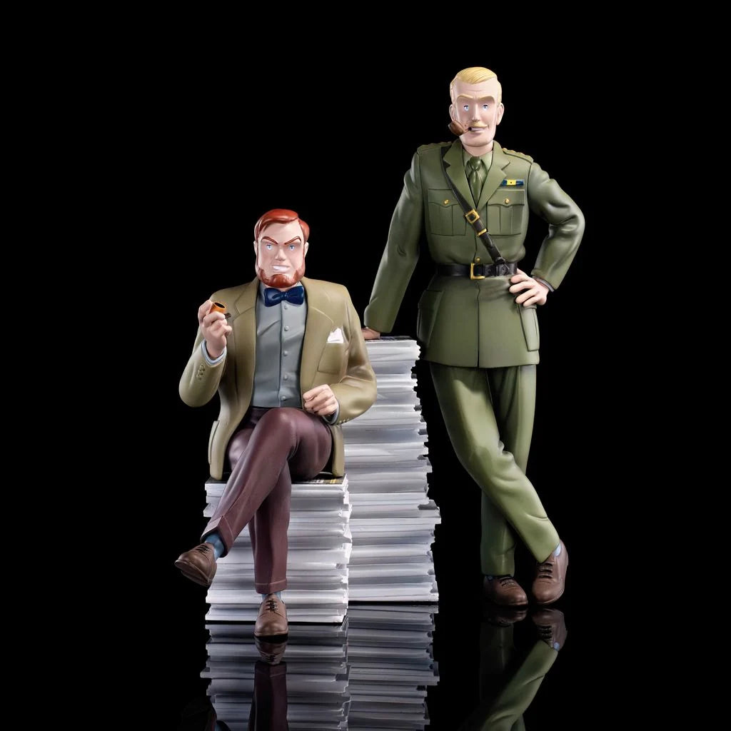 BLAKE ET MORTIMER - albums Pile - figure 25cm