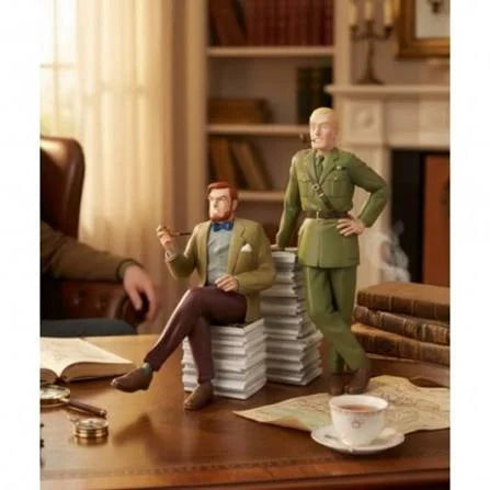 BLAKE ET MORTIMER - albums Pile - figure 25cm
