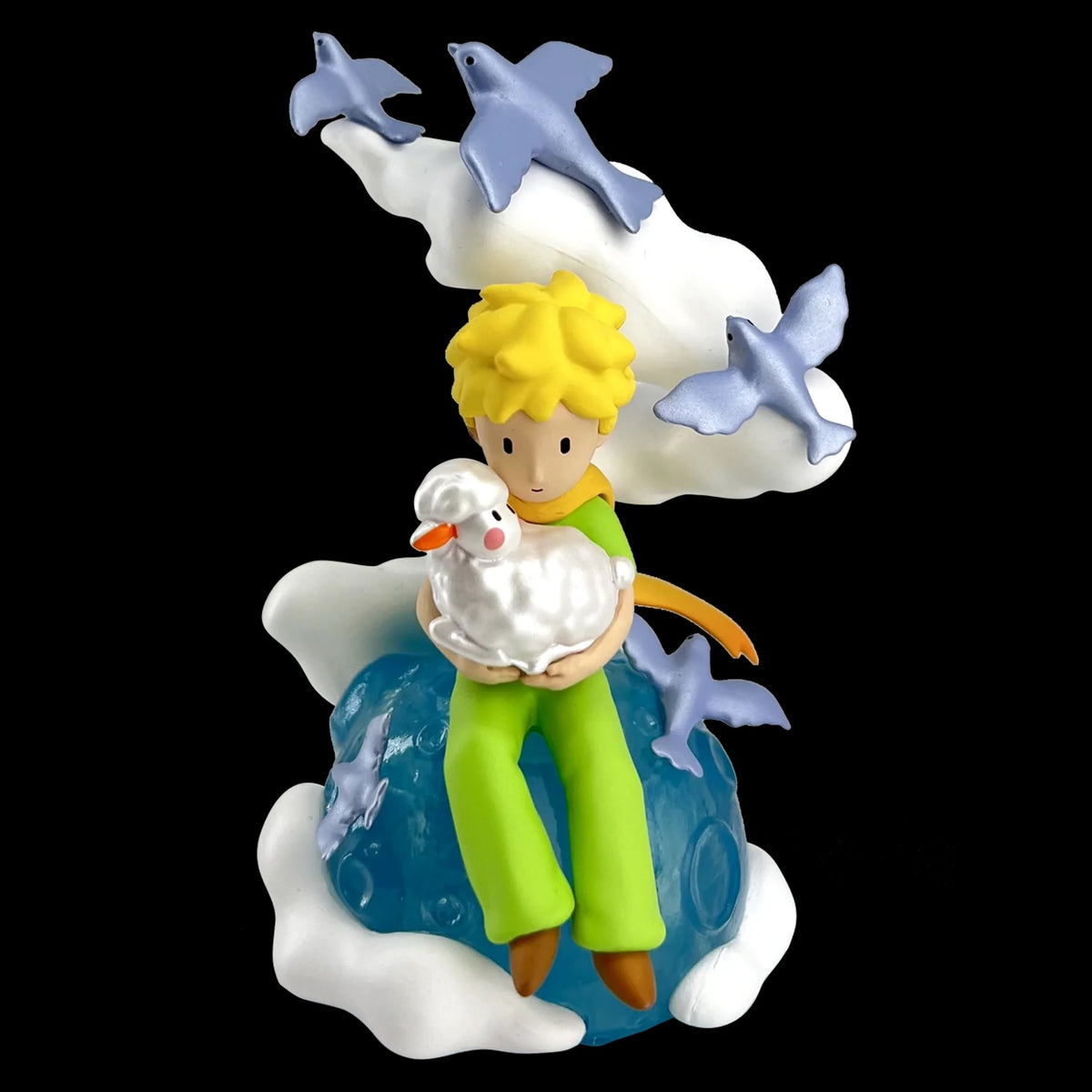 THE LITTLE PRINCE - Little Prince & sheep on the planet - Figure 9cm