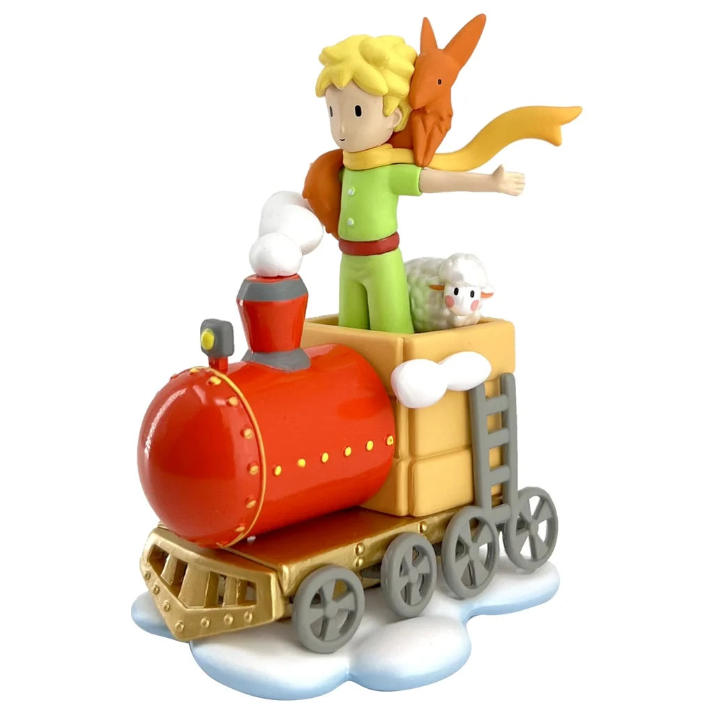 THE LITTLE PRINCE - Little Prince & his friends on the train -Fig. 8cm