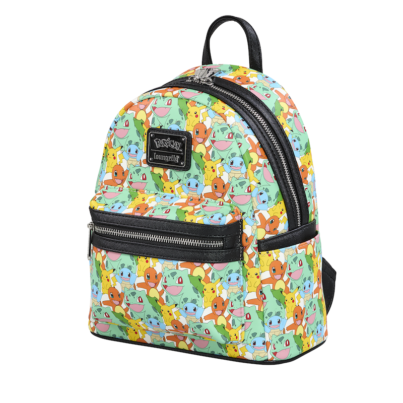 POKEMON - Pikachu and Starters - Mini Backpack Loungefly