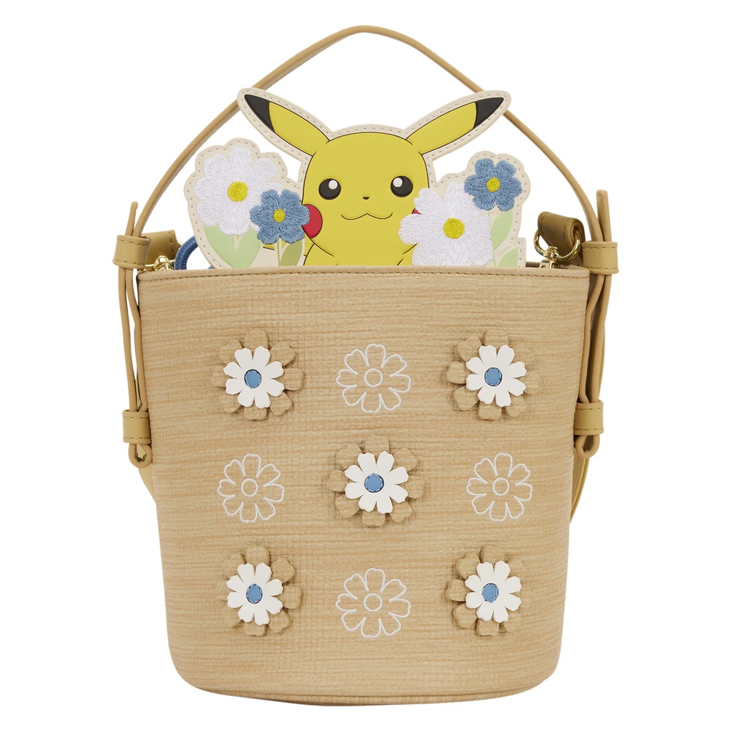 POKEMON - Floral Pikachu - Crossbody bag Loungefly