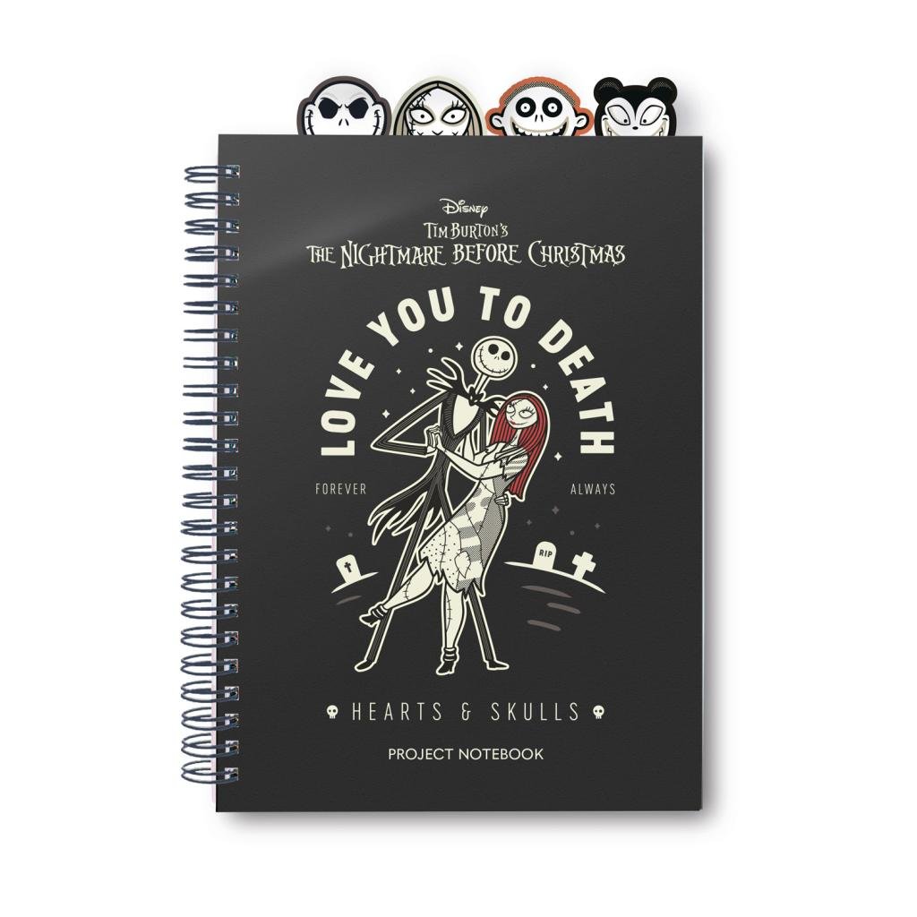 NIGHTMARE BEFORE XMAS - A5 notebook + Dividers