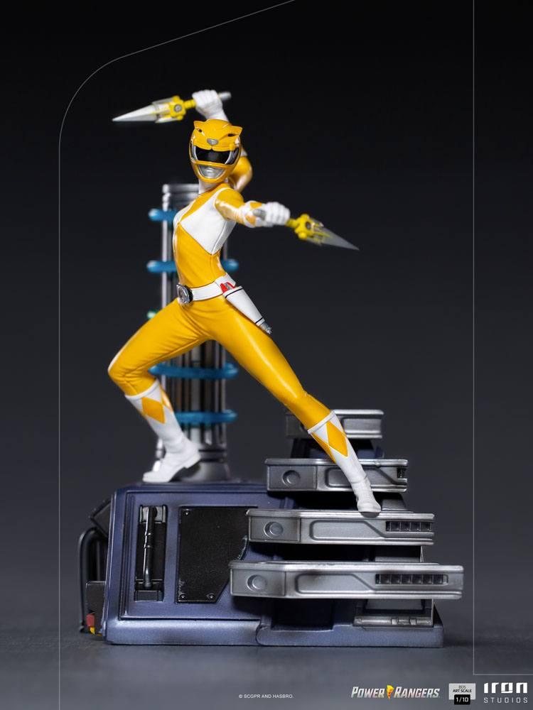 POWER RANGERS - Yellow Ranger - Statue BDS Art Scale '19x14x13cm'