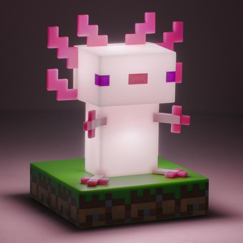 MINECRAFT - Axolotl - Icon Light 11cm