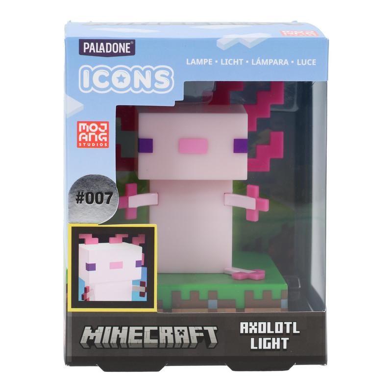 MINECRAFT - Axolotl - Icon Light 11cm