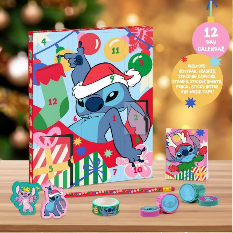 LILO & STITCH - Stationery - 12 Day Advent Calendar