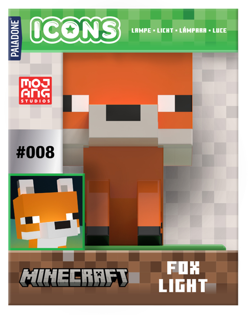 MINECRAFT - Renard - Icon Light 11cm