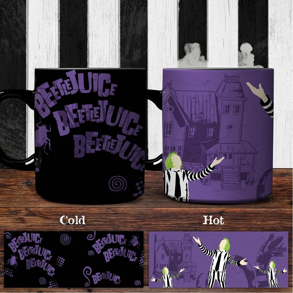 BEETLEJUICE - Beetlejuice - Heat Change Mug 300ml