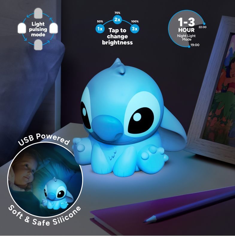 LILO & STITCH - Stitch - Silicone Light Rechargeable 15cm