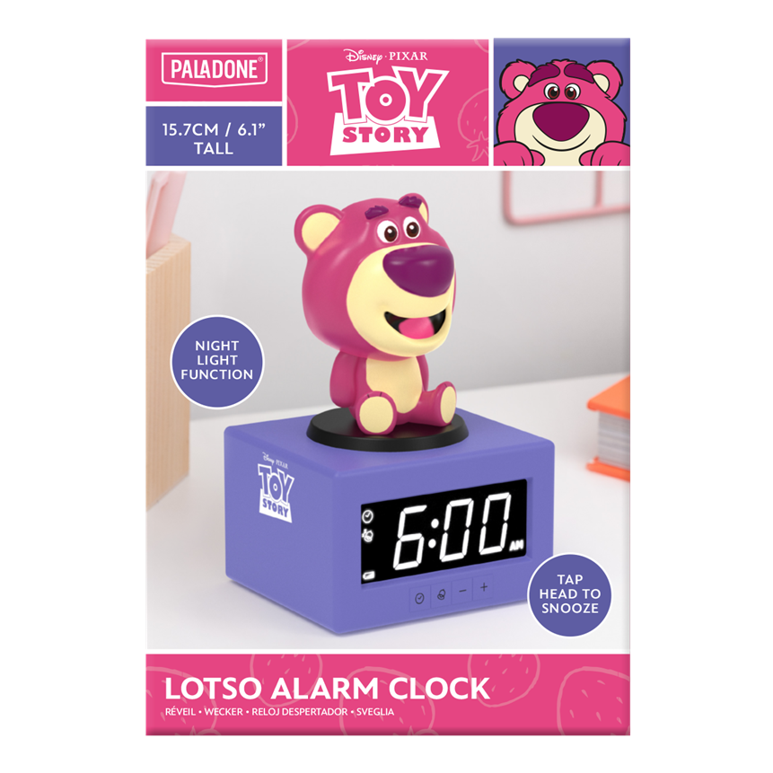 TOY STORY - Lotso - Icon Lamp Alarm Clock 4,7inch