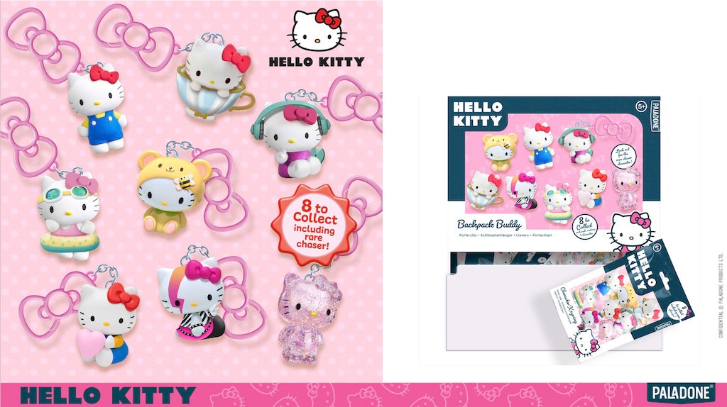 HELLO KITTY - Backpack Buddies (Display 24 Pcs)