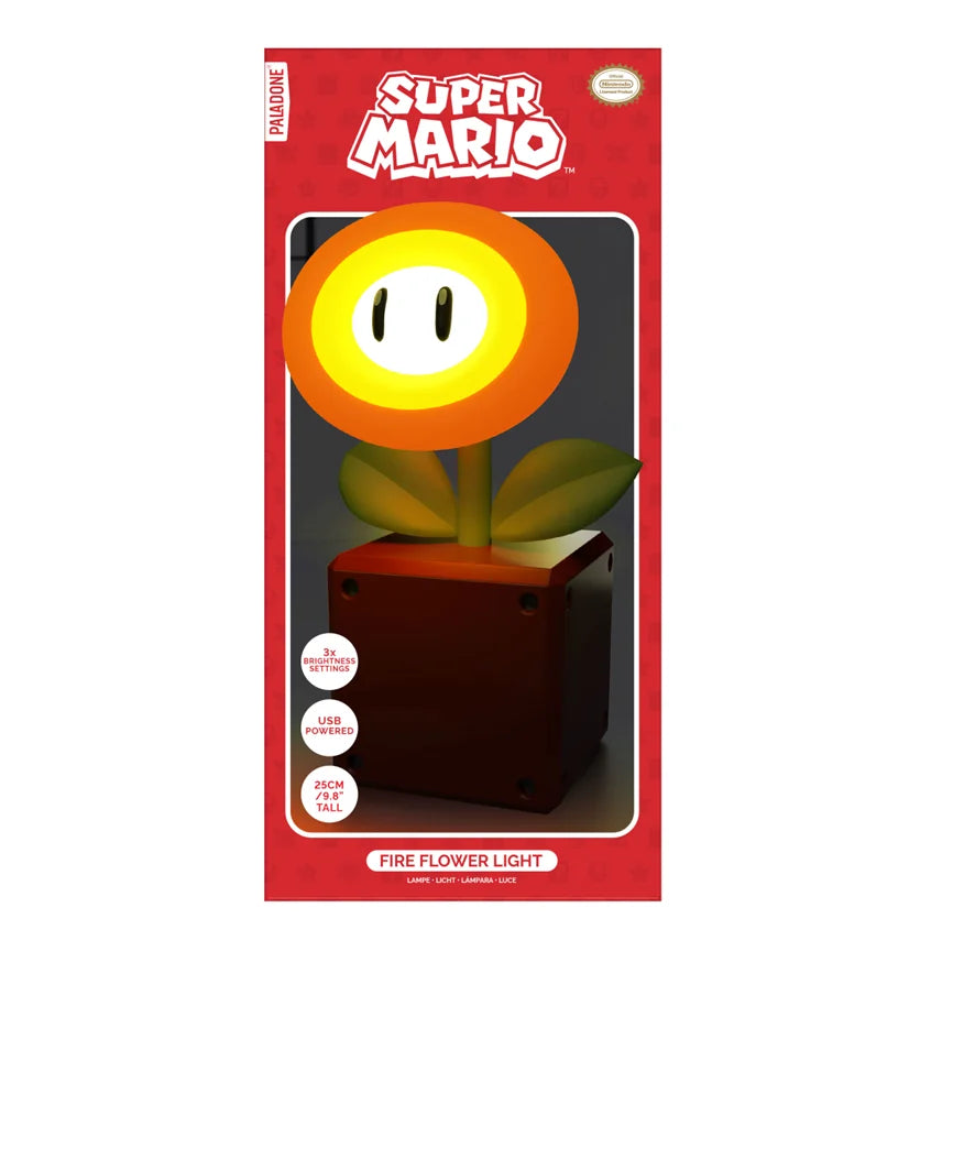 SUPER MARIO - Fire Flower - Décorative Light 10,6inch