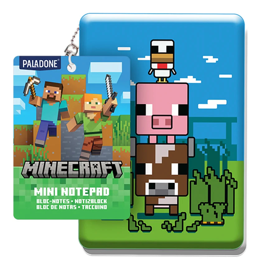 MINECRAFT - Mini Fluffy Notebook Keychain