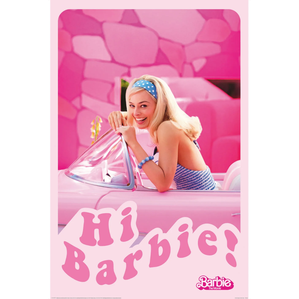 BARBIE MOVIE - Hi Barbie - Poster 61 x 91cm
