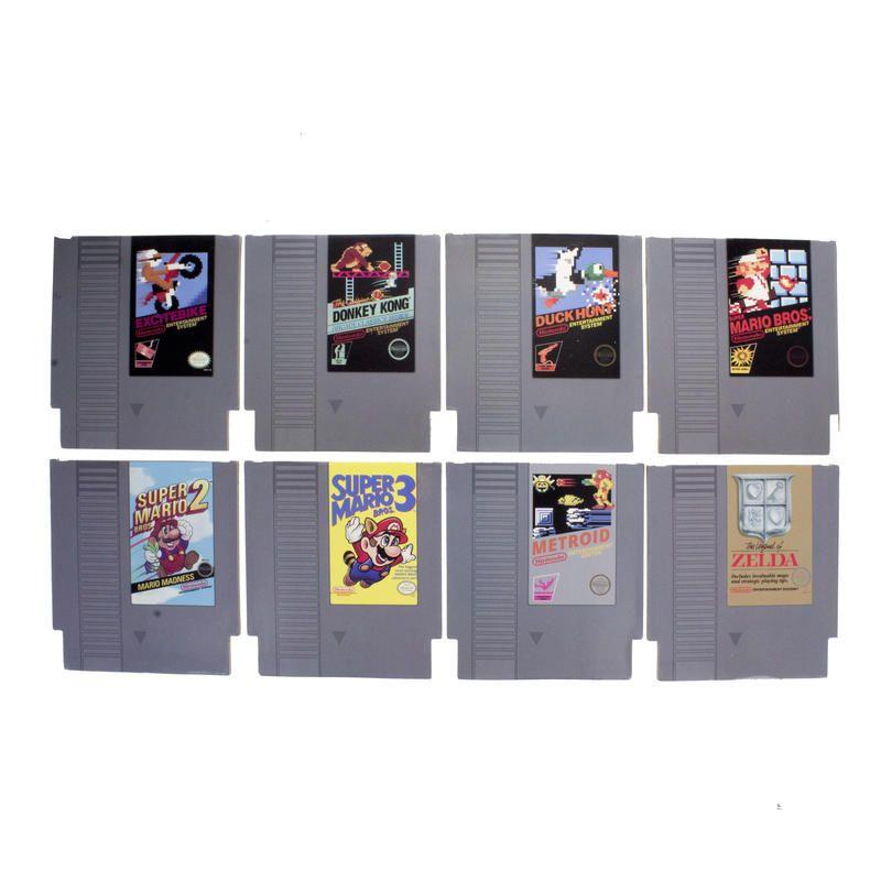 NES - Cartridge - Set of 8 Coasters