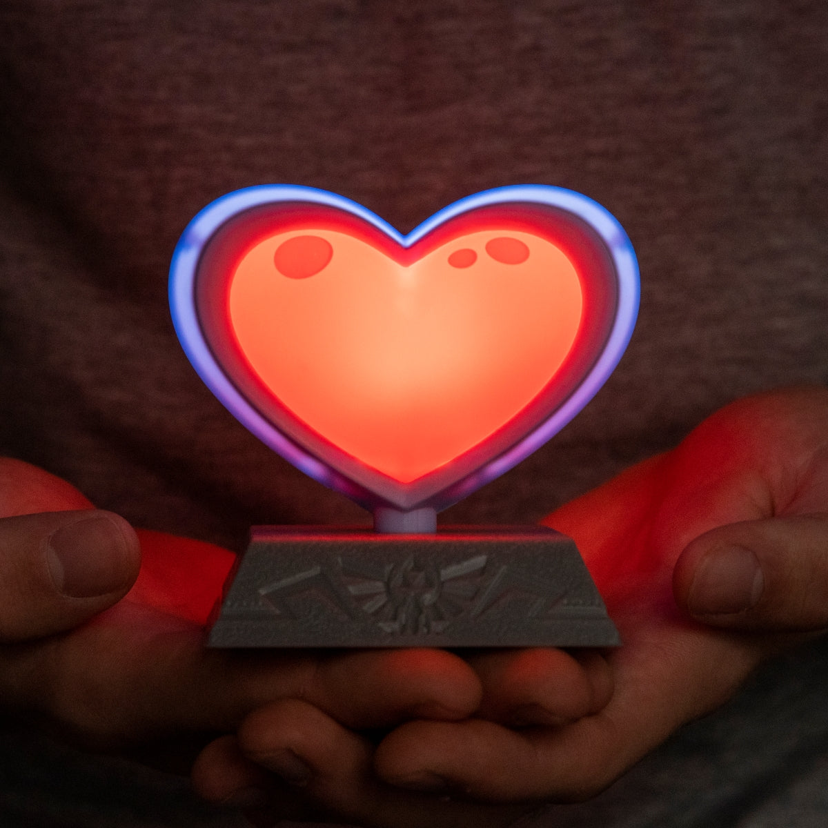 ZELDA - Heart Container 3D Mini Light - 10cm
