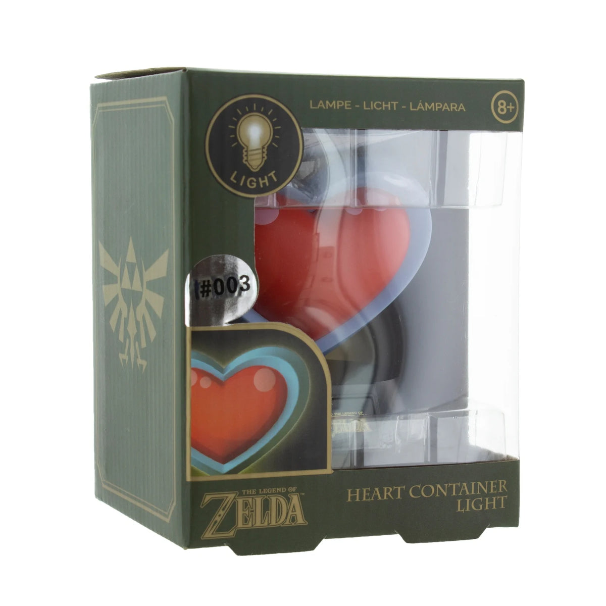 ZELDA - Heart Container 3D Mini Light - 10cm