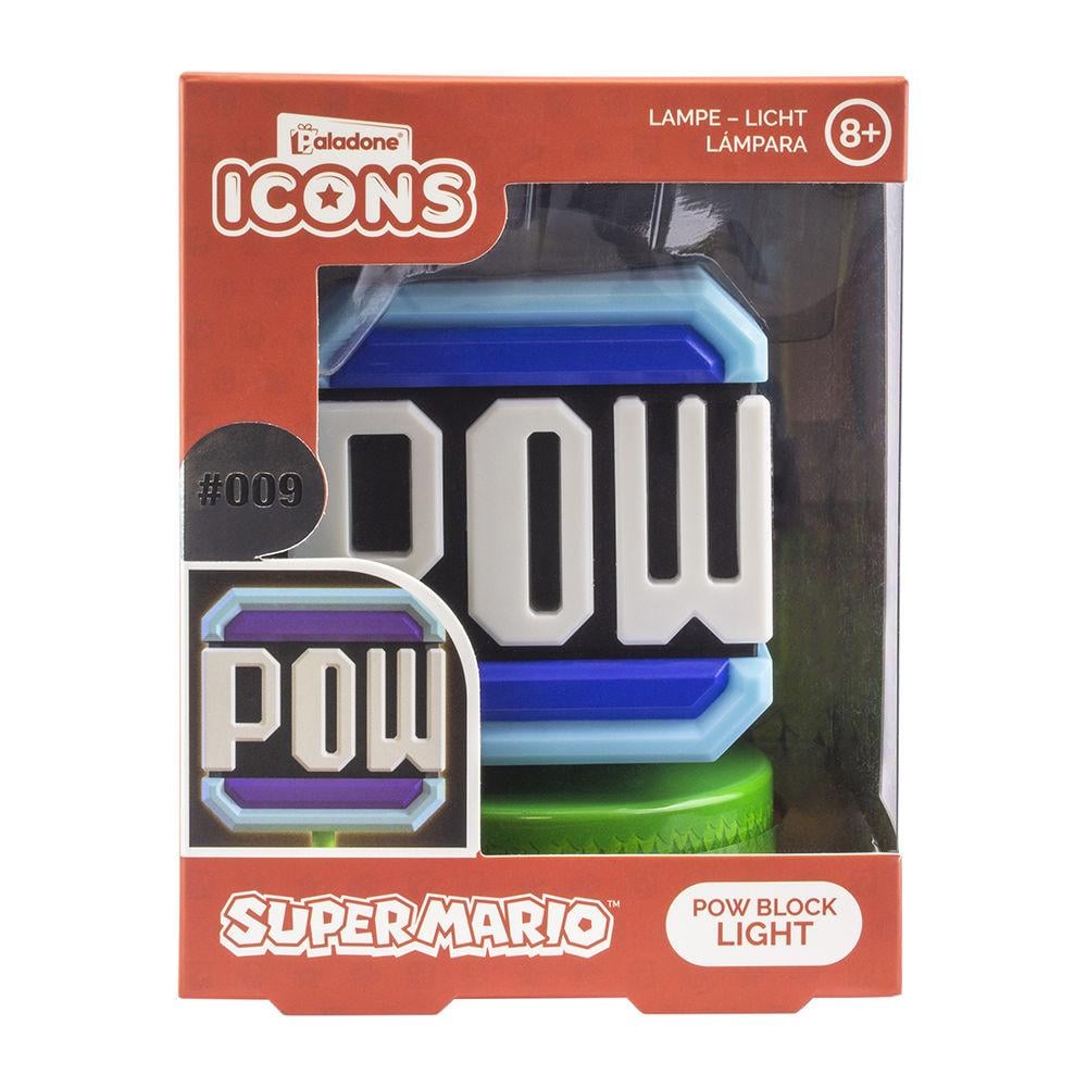 SUPER MARIO - Pow Block - Icon Light 11cm