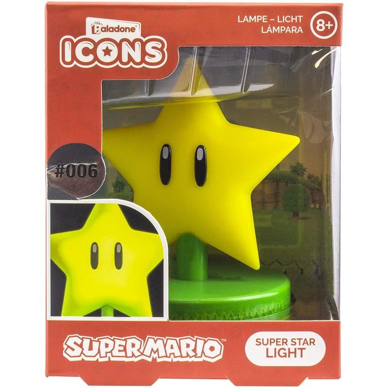 NINTENDO - Super Star - 3D Icon Light Lamp