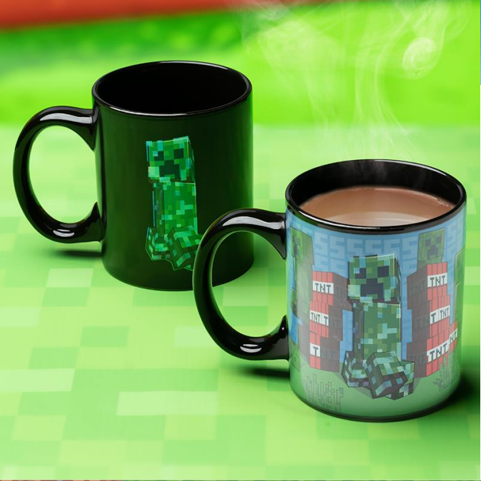 MINECRAFT - Creeper - Heat Change Mug