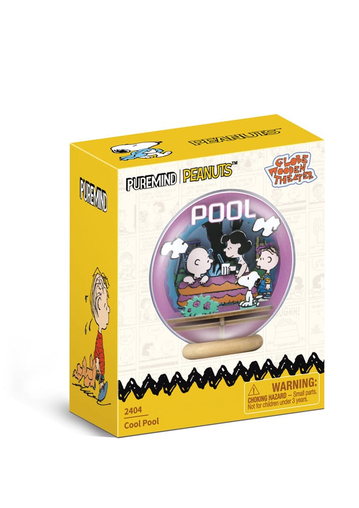 PEANUTS - Cool Pool - Wood Model Kit Globe Theater