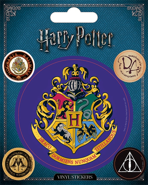 HARRY POTTER - Vinyl Stickers - Hogwarts