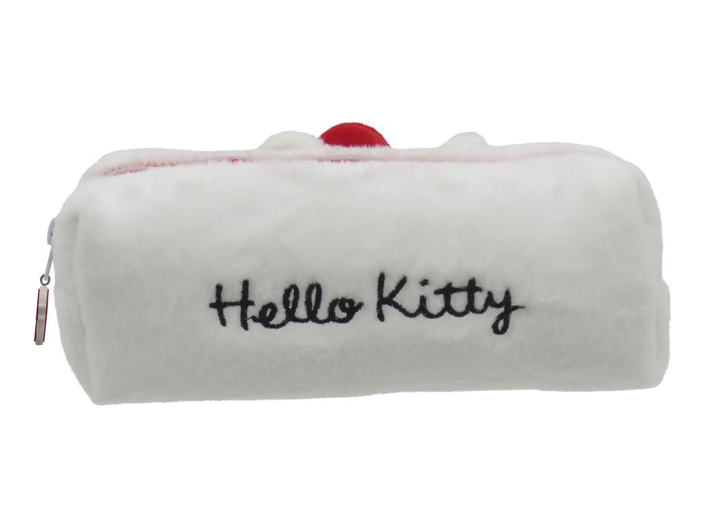 HELLO KITTY - Fur Square Pencil Case