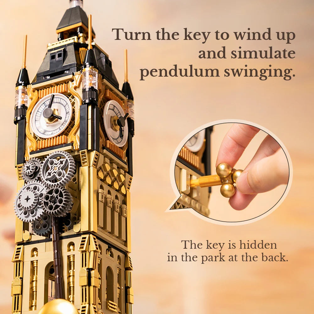 PANTASY - Steampunk Clock Tower Park - Building block