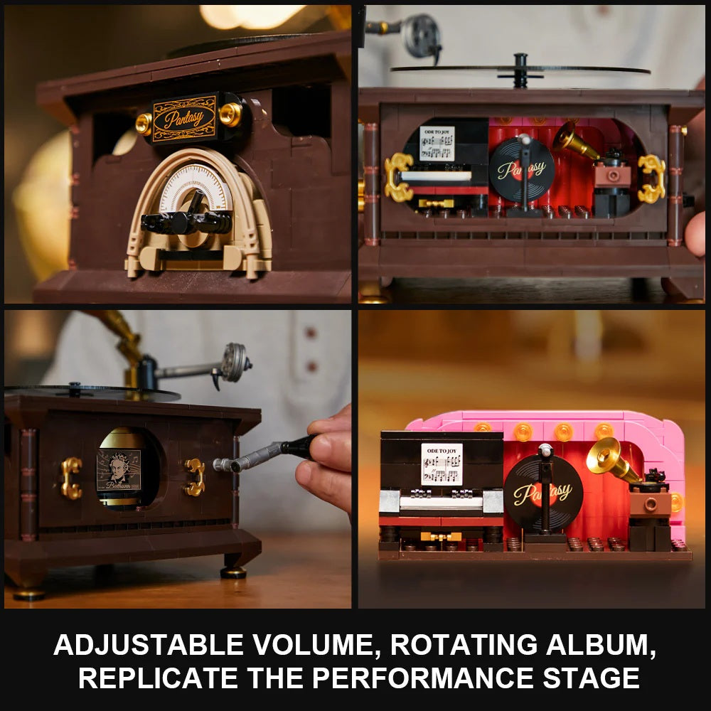 PANTASY - Retro Gramophone - Building block
