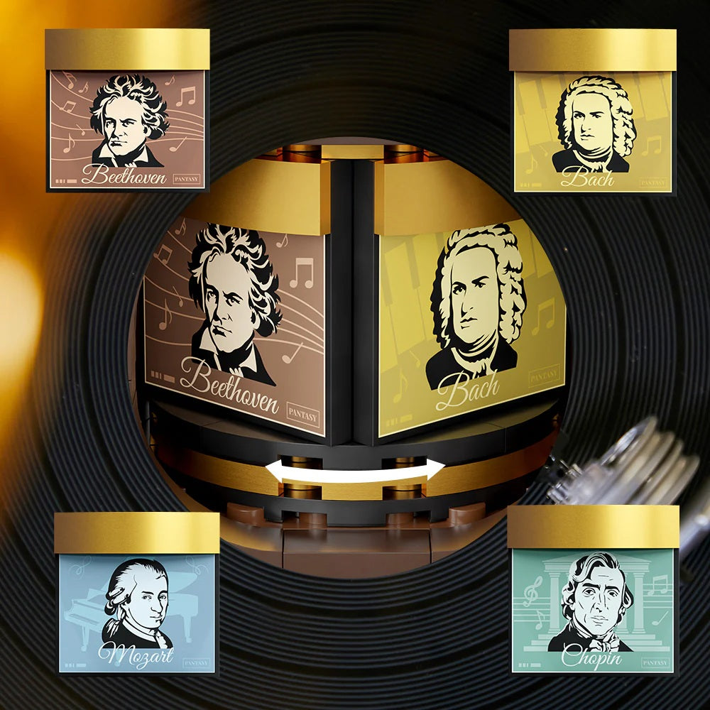 PANTASY - Retro Gramophone - Building block