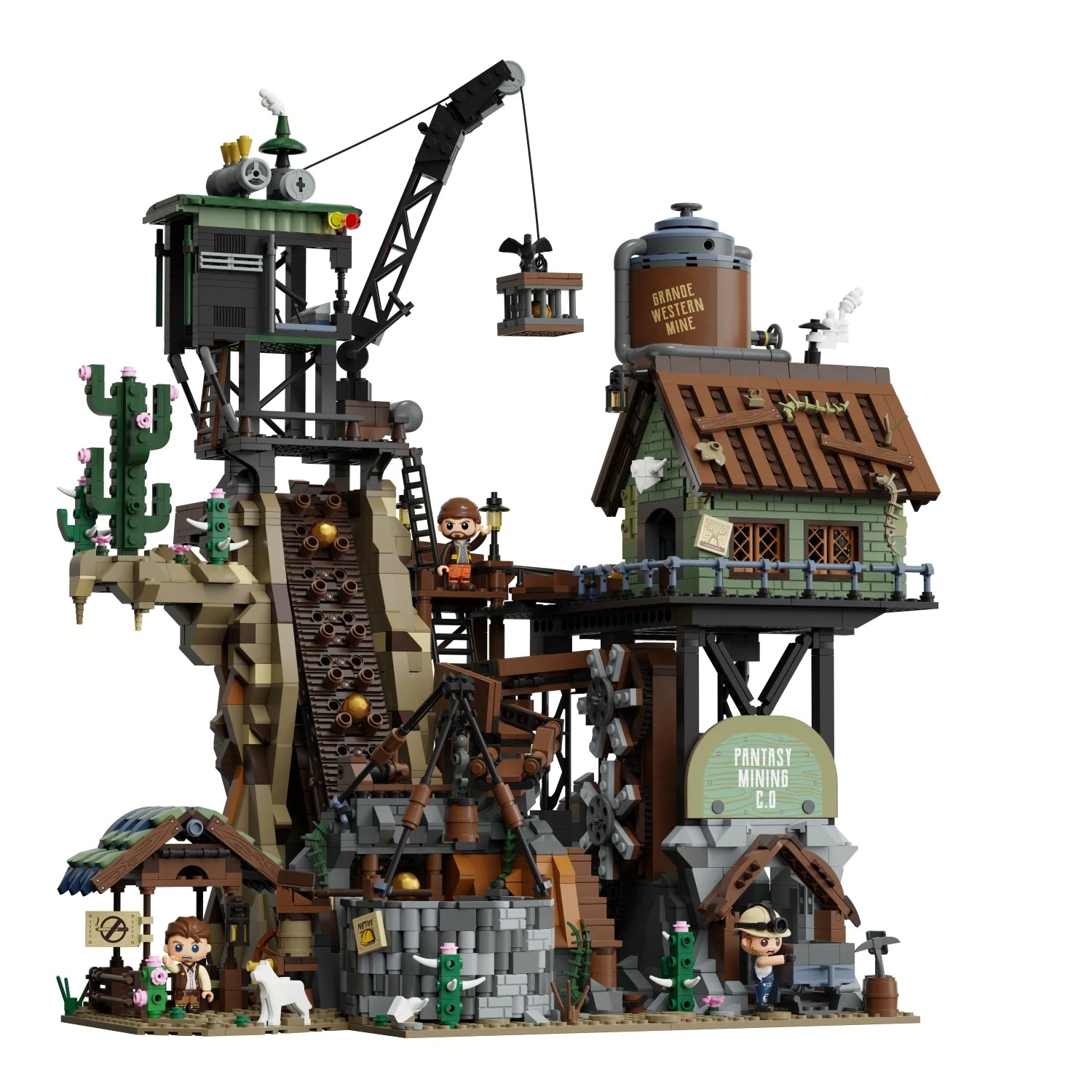 PANTASY - Western mine - Building block 2990 pcs