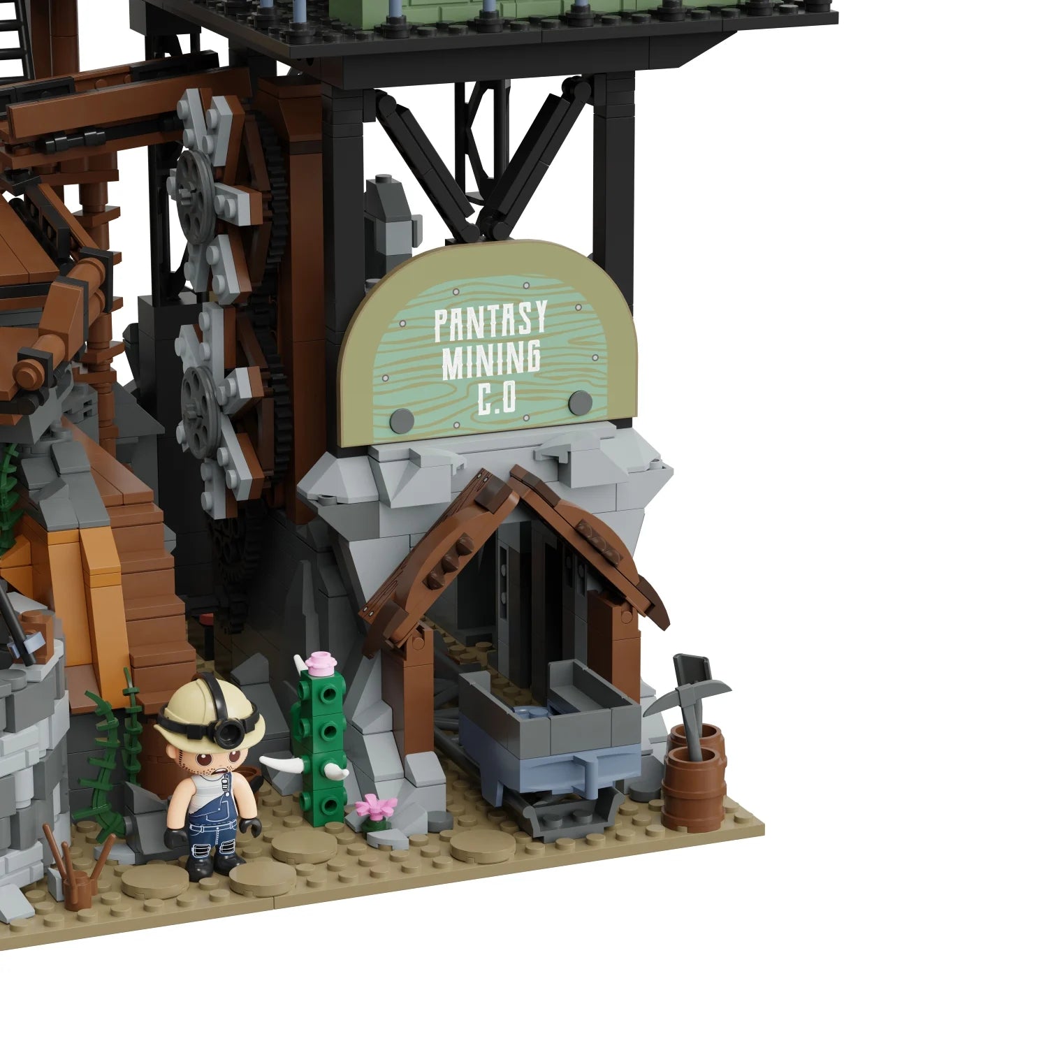 PANTASY - Western mine - Building block 2990 pcs