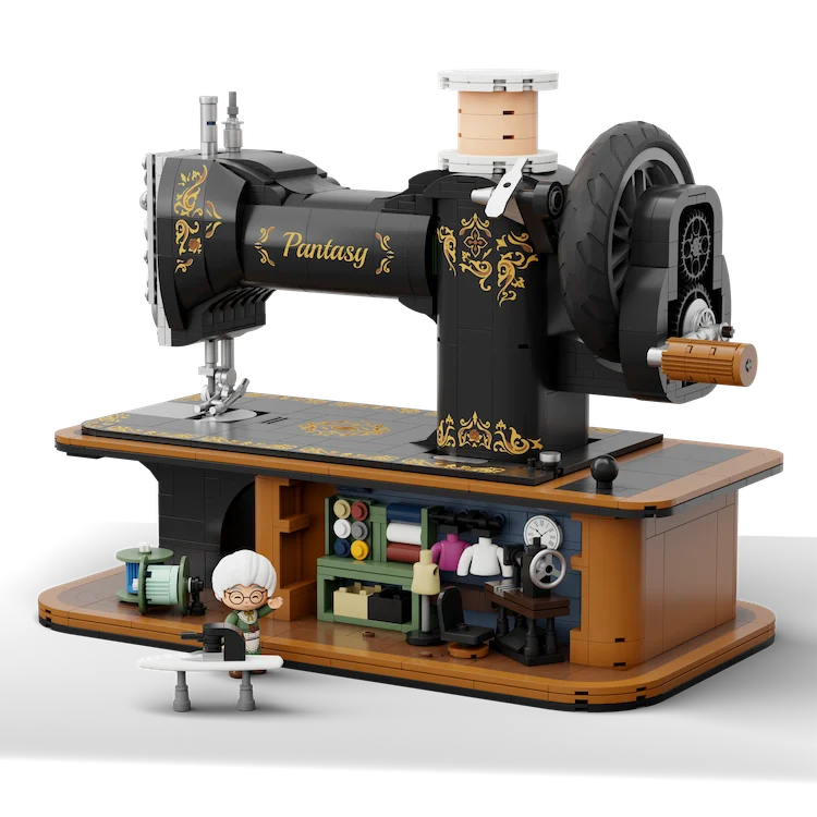 PANTASY - Hand Crank Sewing Machine - Building block 1152 pcs
