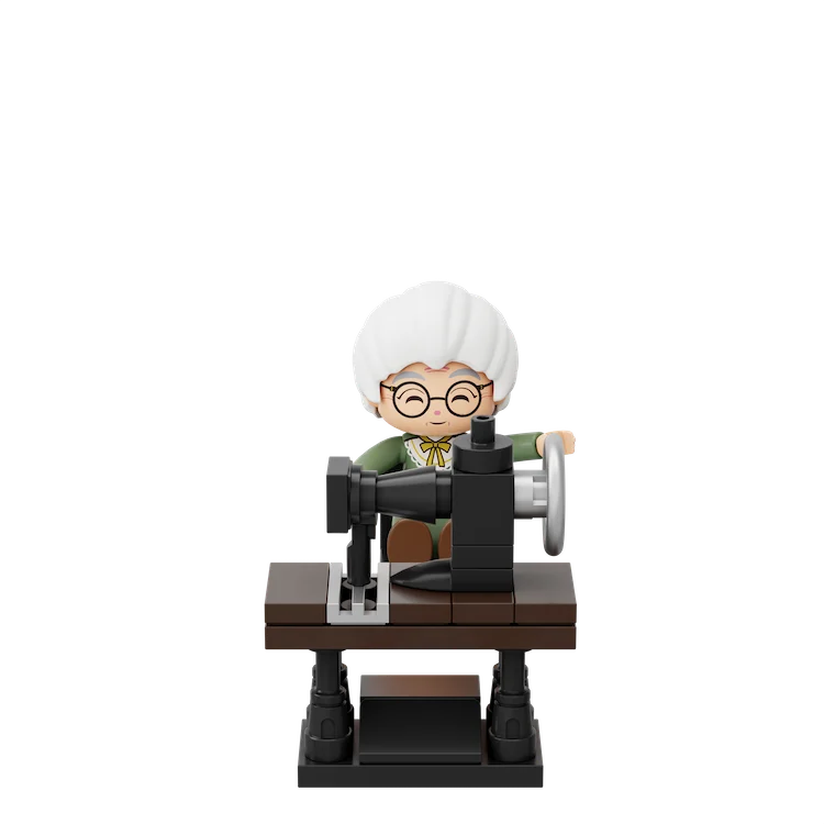 PANTASY - Hand Crank Sewing Machine - Building block 1152 pcs