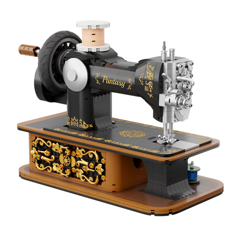 PANTASY - Hand Crank Sewing Machine - Building block 1152 pcs
