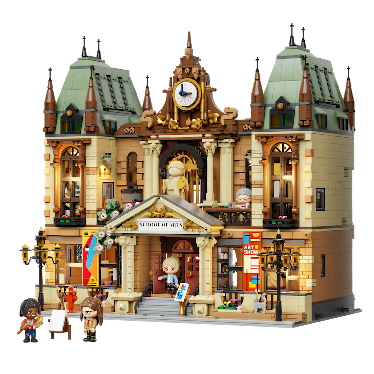 PANTASY - School of Arts - Building block 3463 pcs