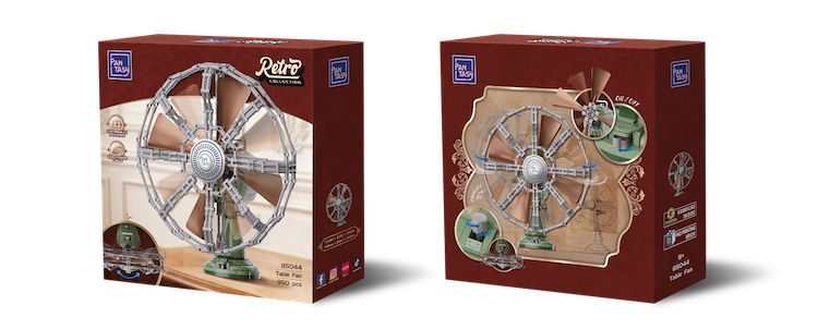 PANTASY - Table Fan - Building block 1028 pcs