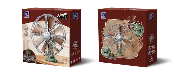 PANTASY - Table Fan - Building block 1028 pcs