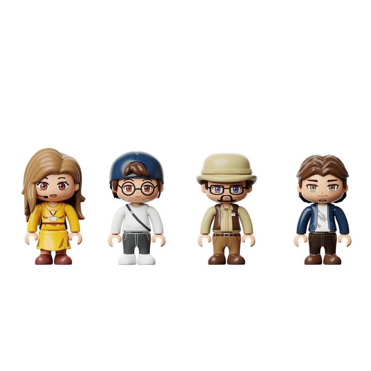 PANTASY - Dinosaur Museum - Building block 3064 pcs