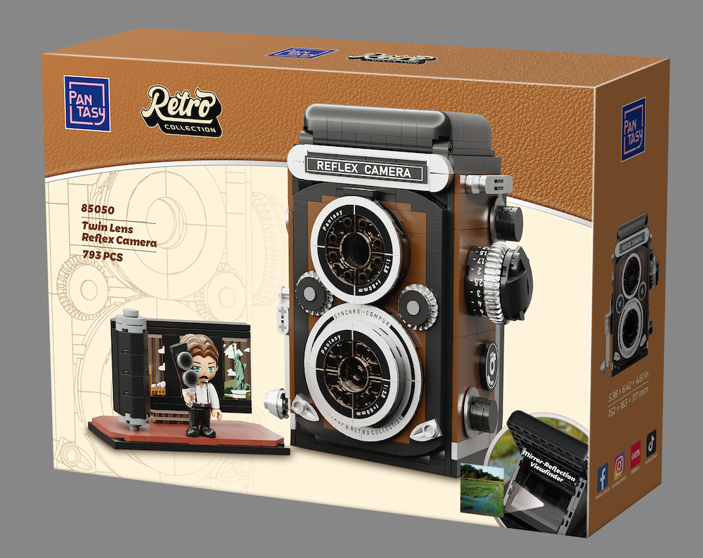 PANTASY - Twin Lens Reflex Camera - Building block 757 pcs