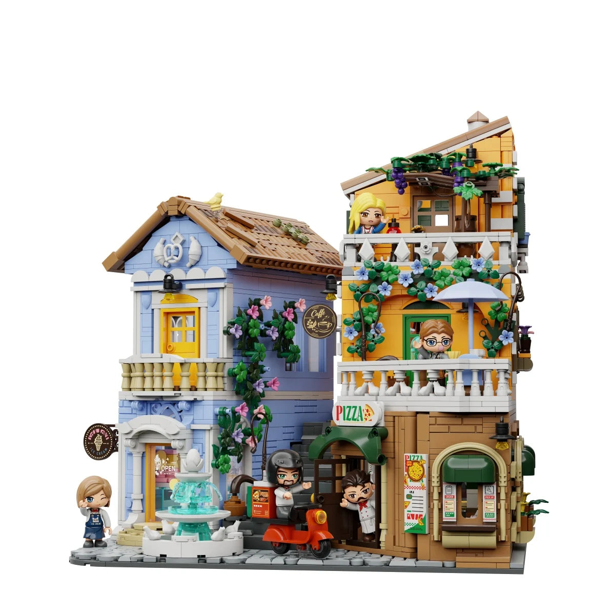PANTASY - Italian Street Corner - Building block 2892 pcs