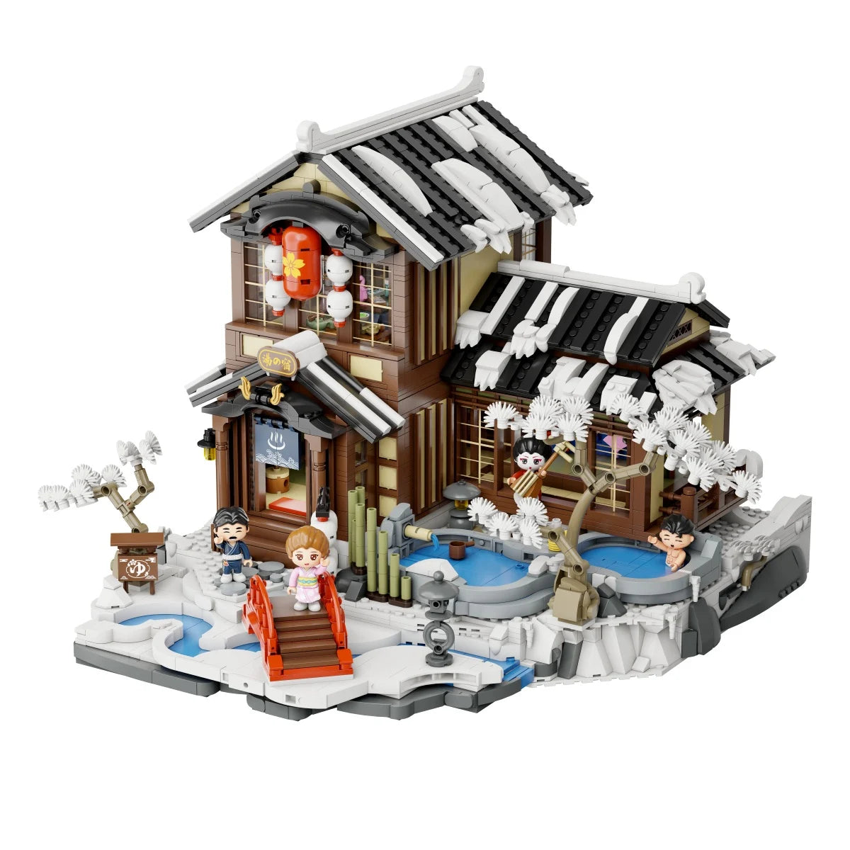 PANTASY - Japanese Onsen - Building block 2847 pcs