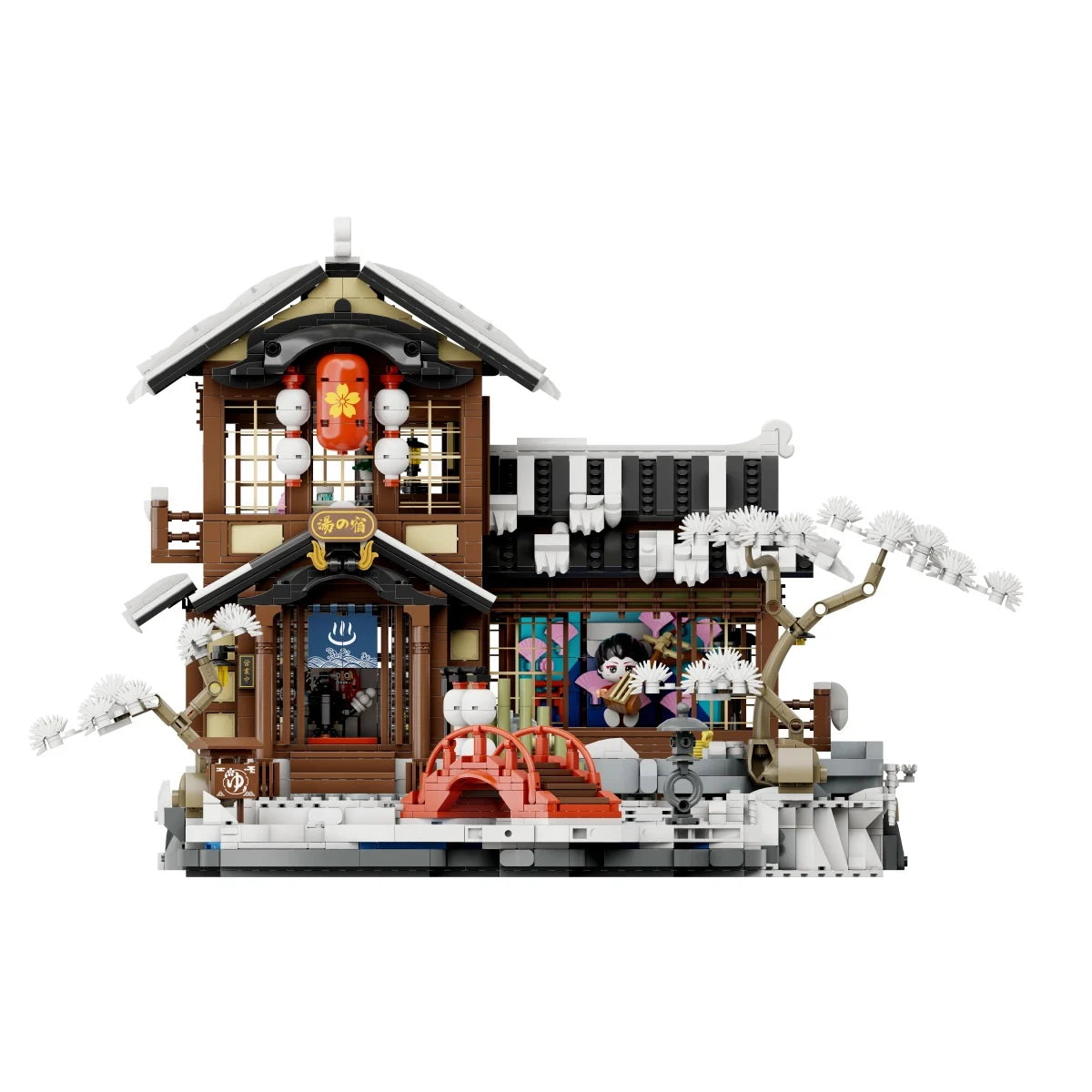 PANTASY - Japanese Onsen - Building block 2847 pcs