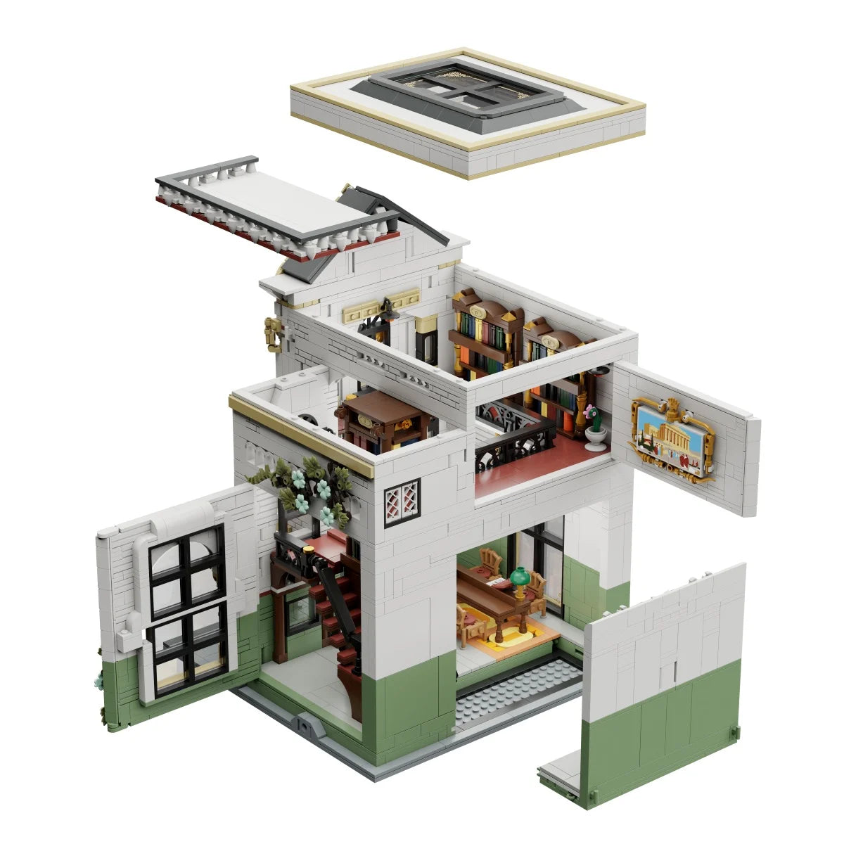 PANTASY - Library - Building block 2956 pcs