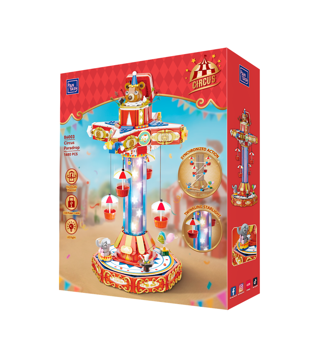PANTASY - Circus Paradrop - Building block 1680 pcs