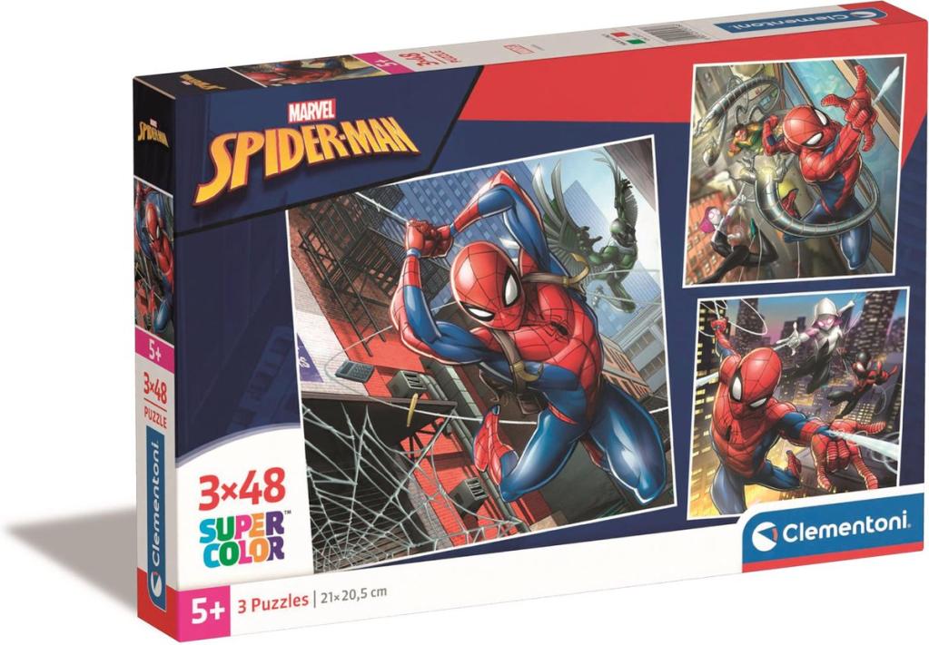 MARVEL - Spider-Man - 3 Puzzle 48P Set