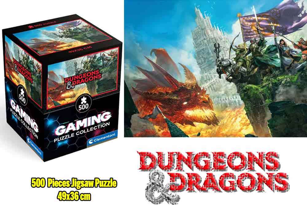 DUNGEONS & DRAGONS - Dragonfire - Cube Puzzle 500P