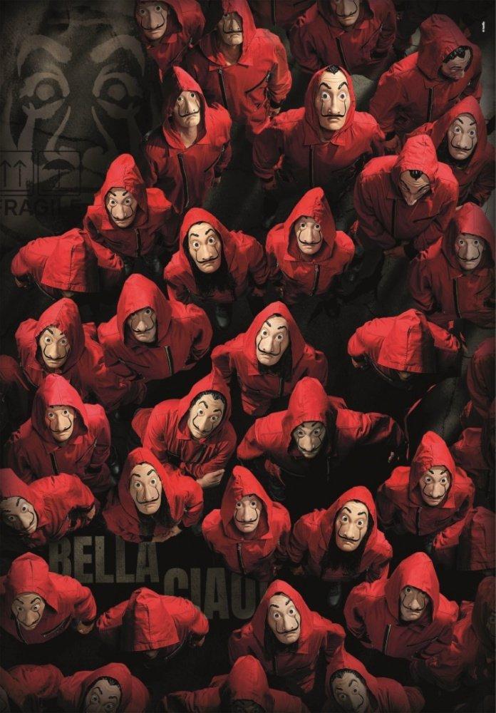 LA CASA DE PAPEL - The Money Heist - Puzzle 1000P