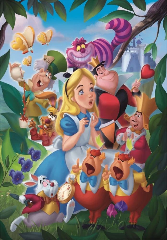 DISNEY - Alice In Wonderland - Puzzle 1000P